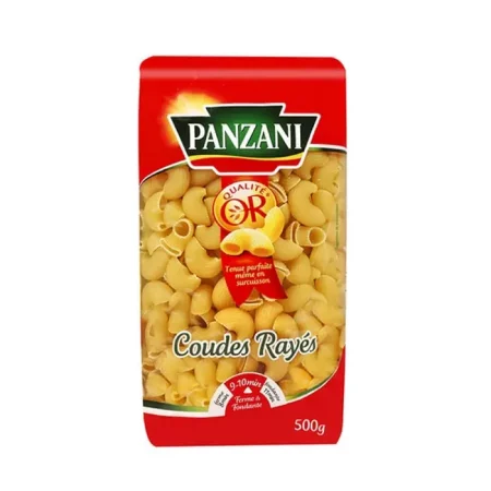 PANZANI - Coudes rayés 500g
