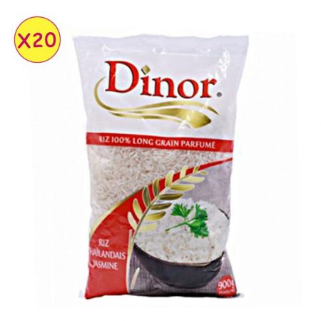Riz Dinor thailandais 900g X 20