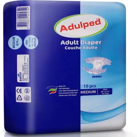 ADULPED - Couche adulte medium x10