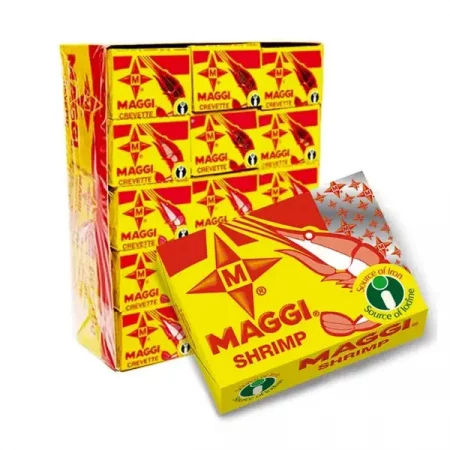 Tablettes de bouillon crevette 60x10g
